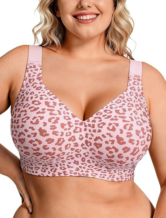 Underwire Bra Padded - Reggiseno senza ferretto Plus Size in